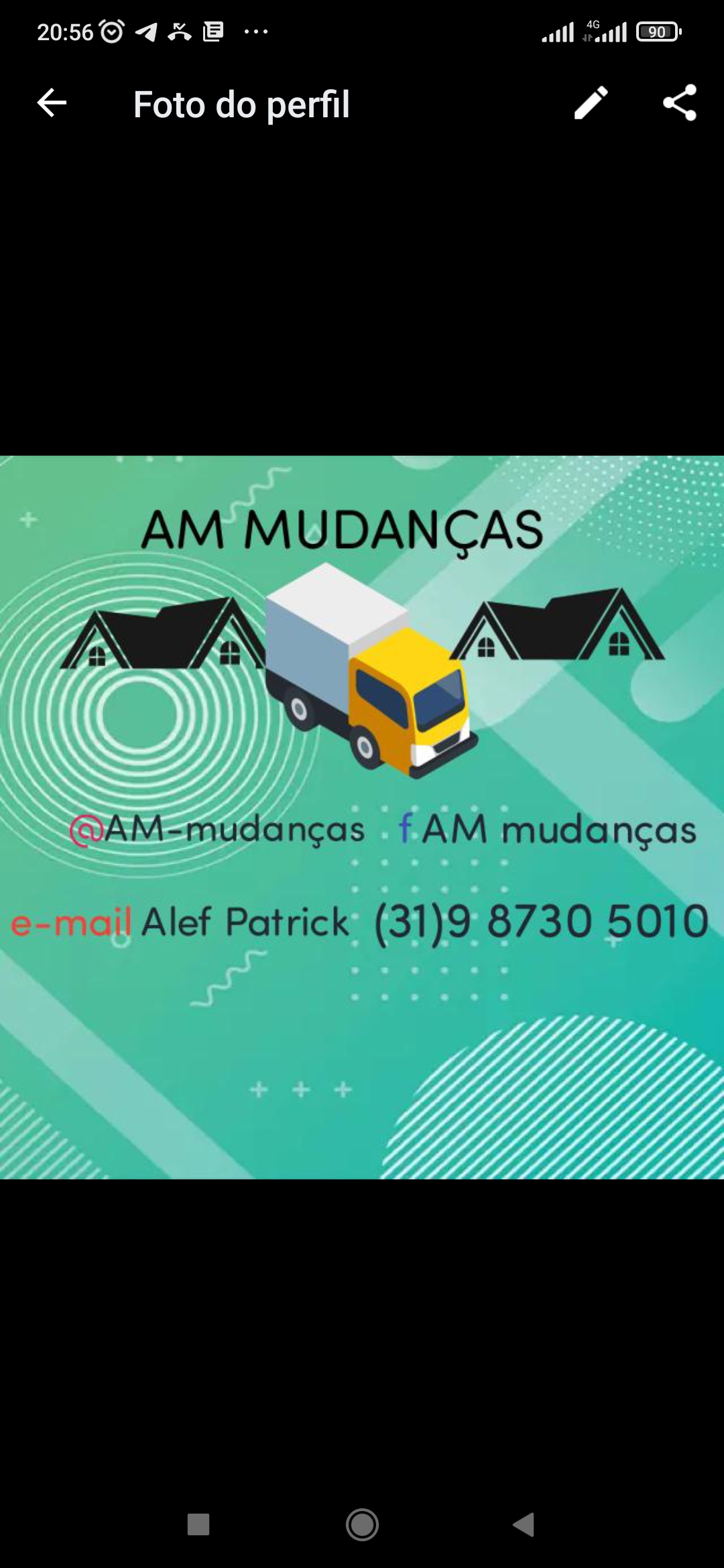 Logo A M Mudancas