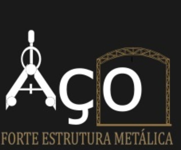 Logo Aço Forte Estruturas Metálicas