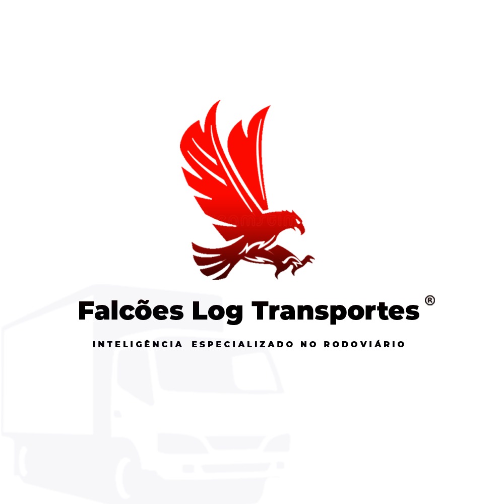 Logo Falcoes Log Transportes