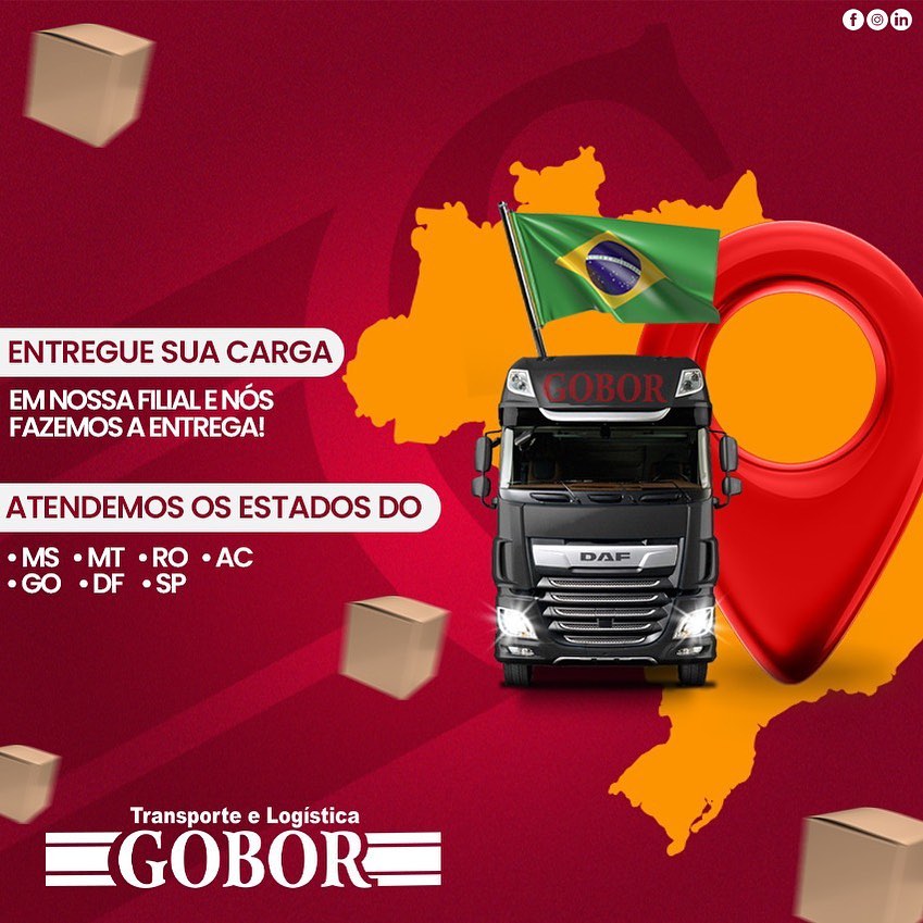 Logo Gobor Transporte E Logistica