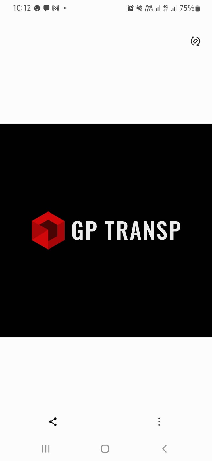 Logo GP TRANSPORTES