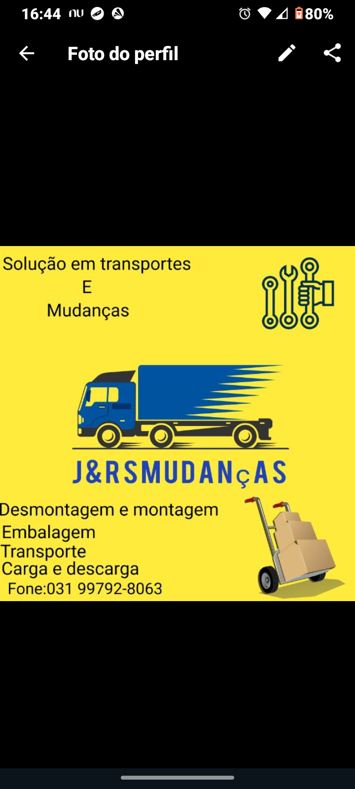 Logo J&Rsmudanças
