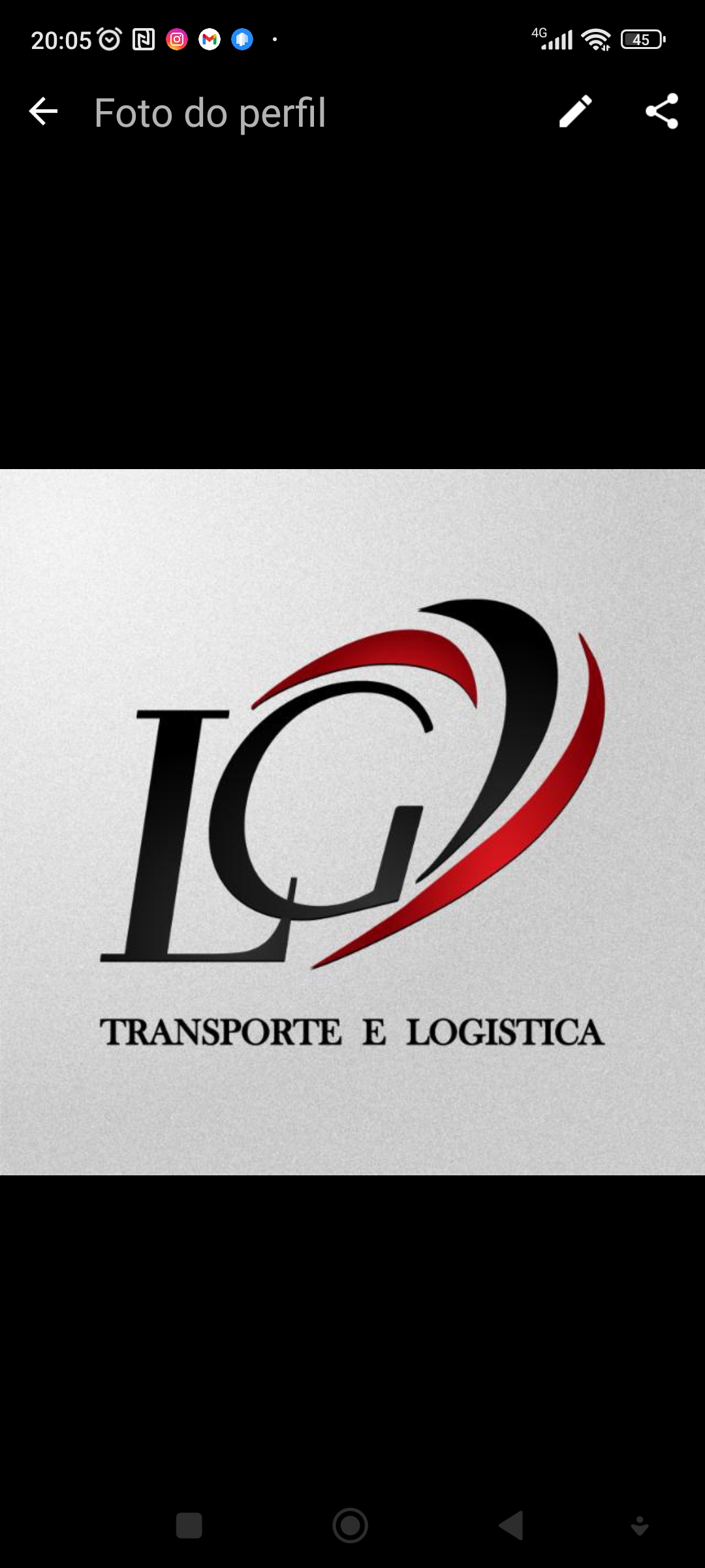 Logo LG TRANSPORTE E LOGISTICA