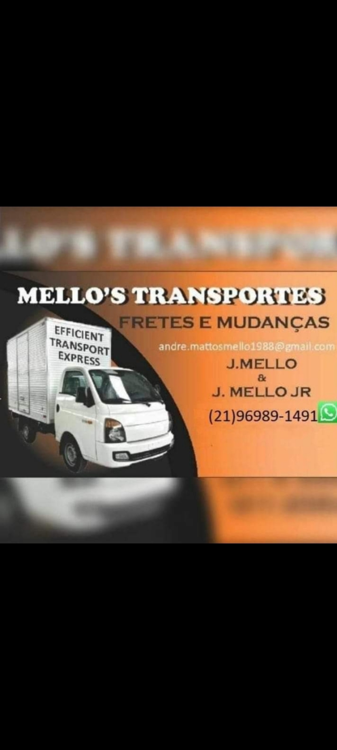 Logo Mello's Transporte