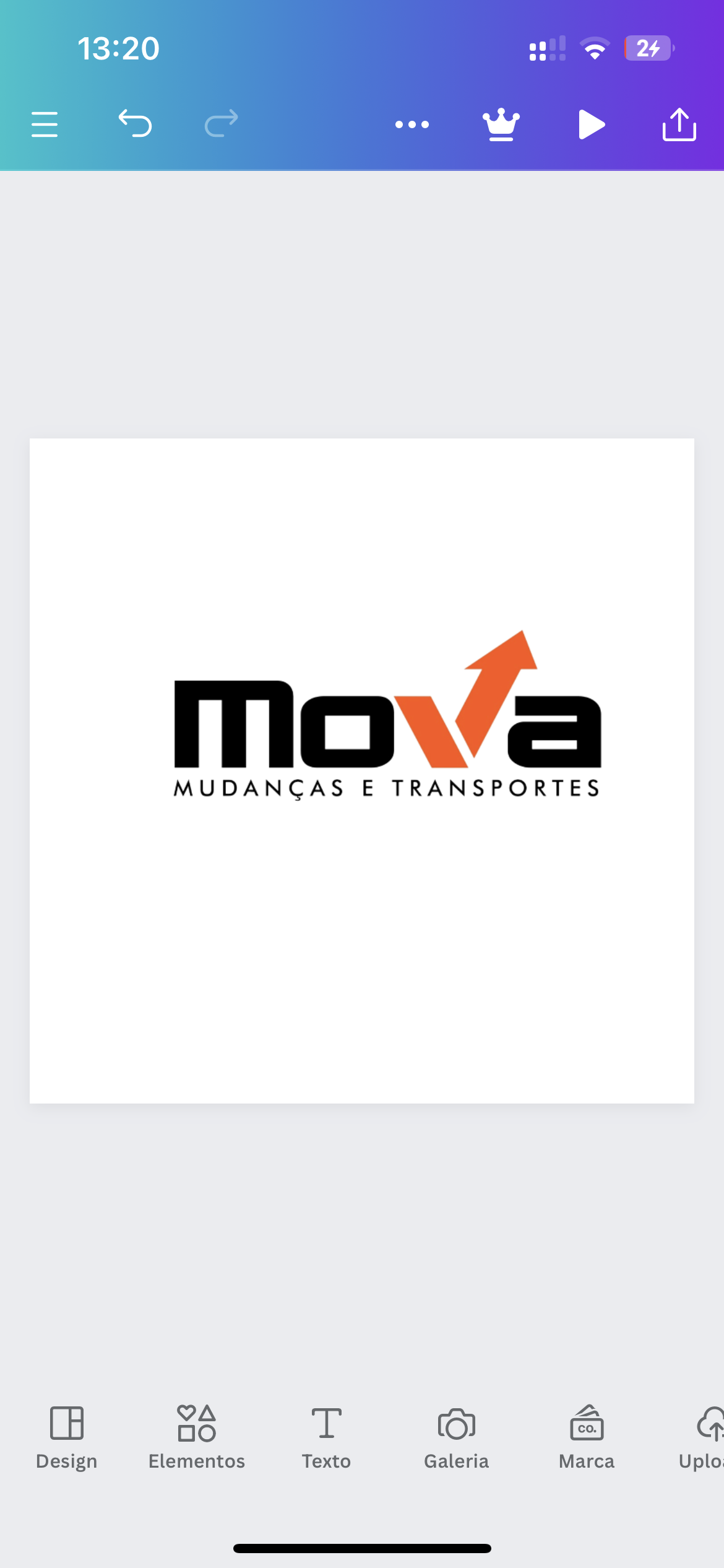 Logo MOVA MUDANCAS E TRANSPORTES